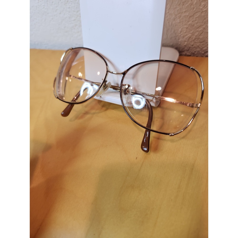 Vintage Tura MOD 423 BBN Gold Oval Eyeglasses Frame Made in Japan
80s oversized - Picture 6 of 14